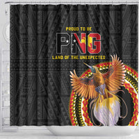 Papua New Guinea Tok Pisin Wik Shower Curtain Land Of The Unexpected LT05 - Polynesian Pride