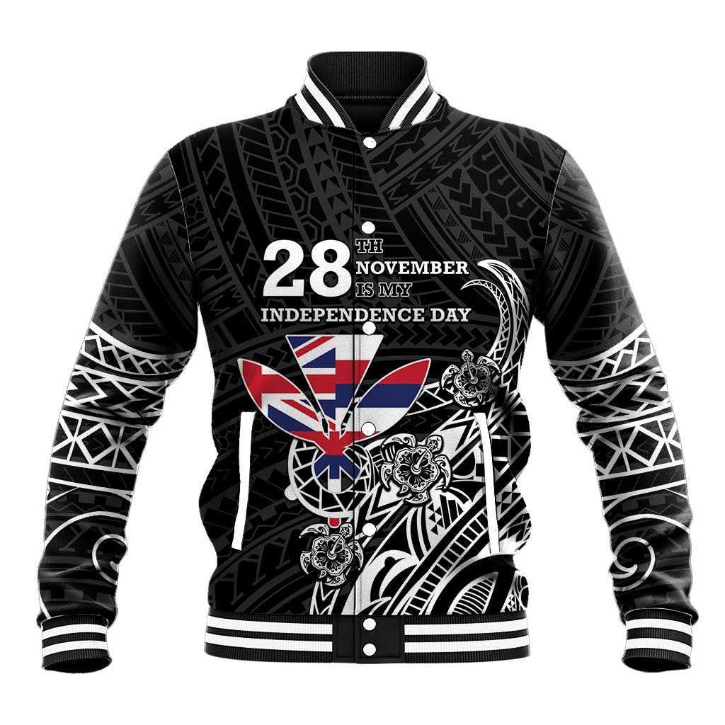 Hawaii November 28th Is My Independence Day Baseball Jacket