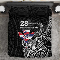 Hawaii November 28th Is My Independence Day Bedding Set LT05 Black - Polynesian Pride