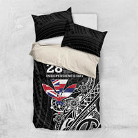 Hawaii November 28th Is My Independence Day Bedding Set LT05 US Twin 172cm x 218cm Black - Polynesian Pride
