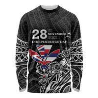 Hawaii November 28th Is My Independence Day Long Sleeve Shirt LT05 Unisex Black - Polynesian Pride