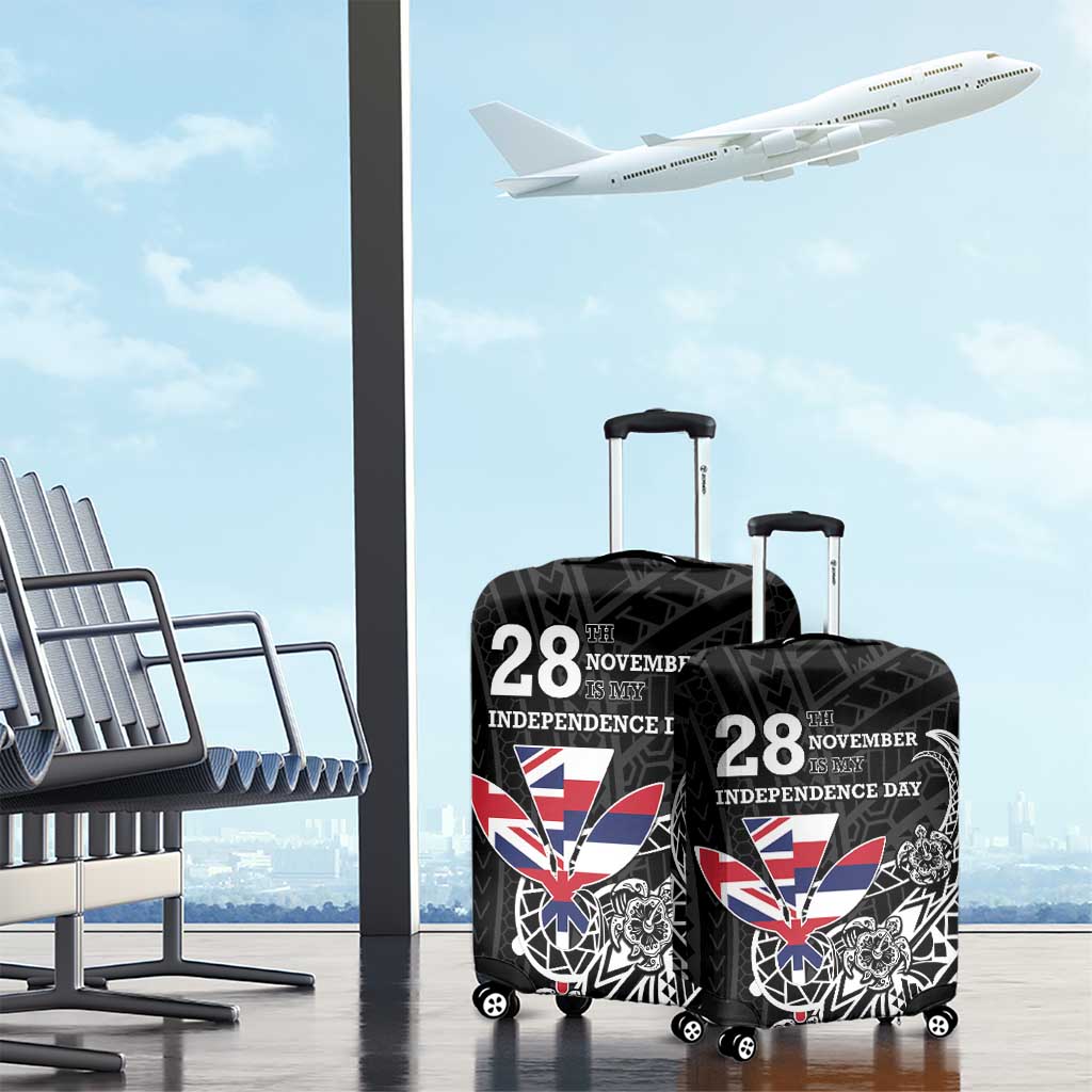 Hawaii November 28th Is My Independence Day Luggage Cover LT05 - Polynesian Pride