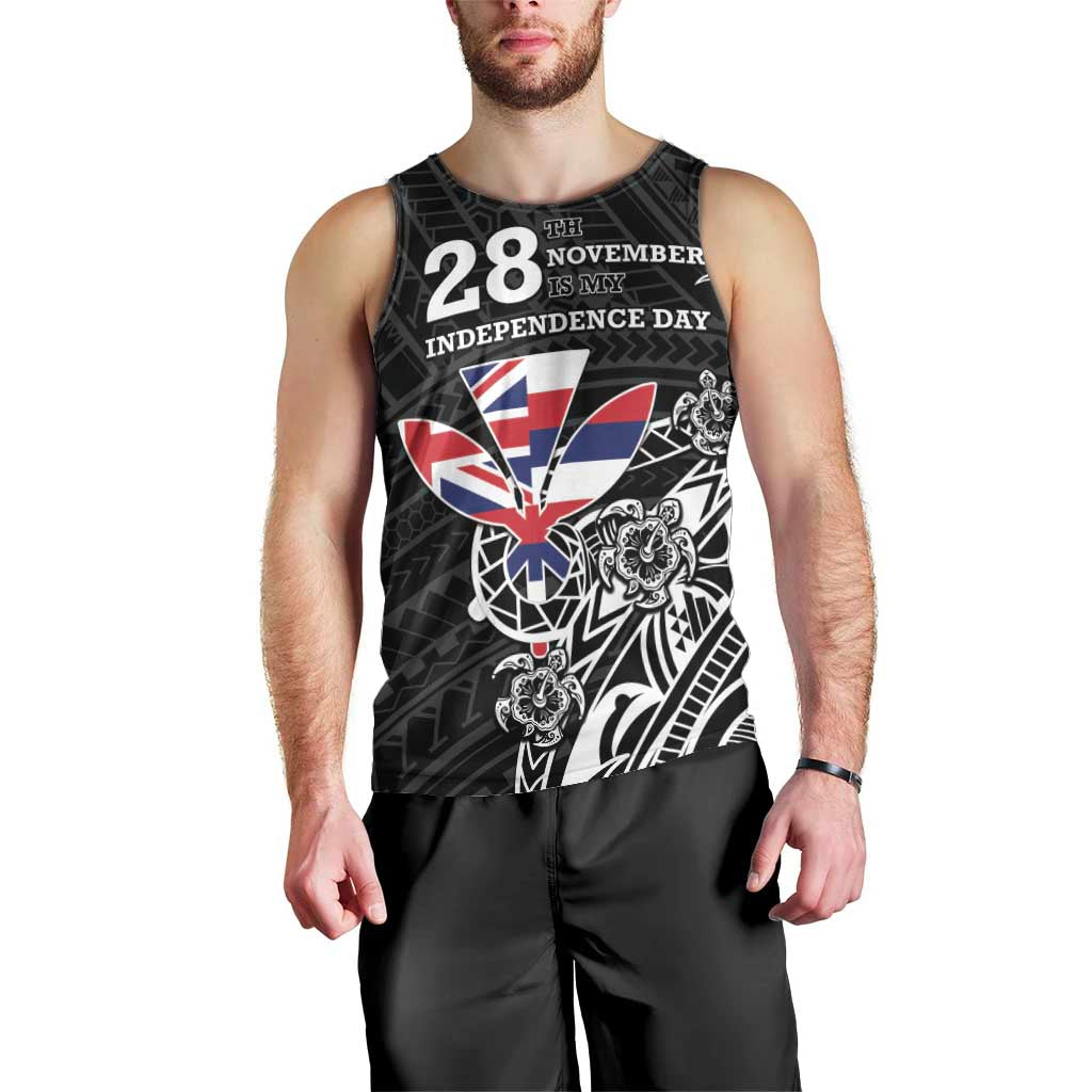Hawaii November 28th Is My Independence Day Men Tank Top LT05 - Polynesian Pride
