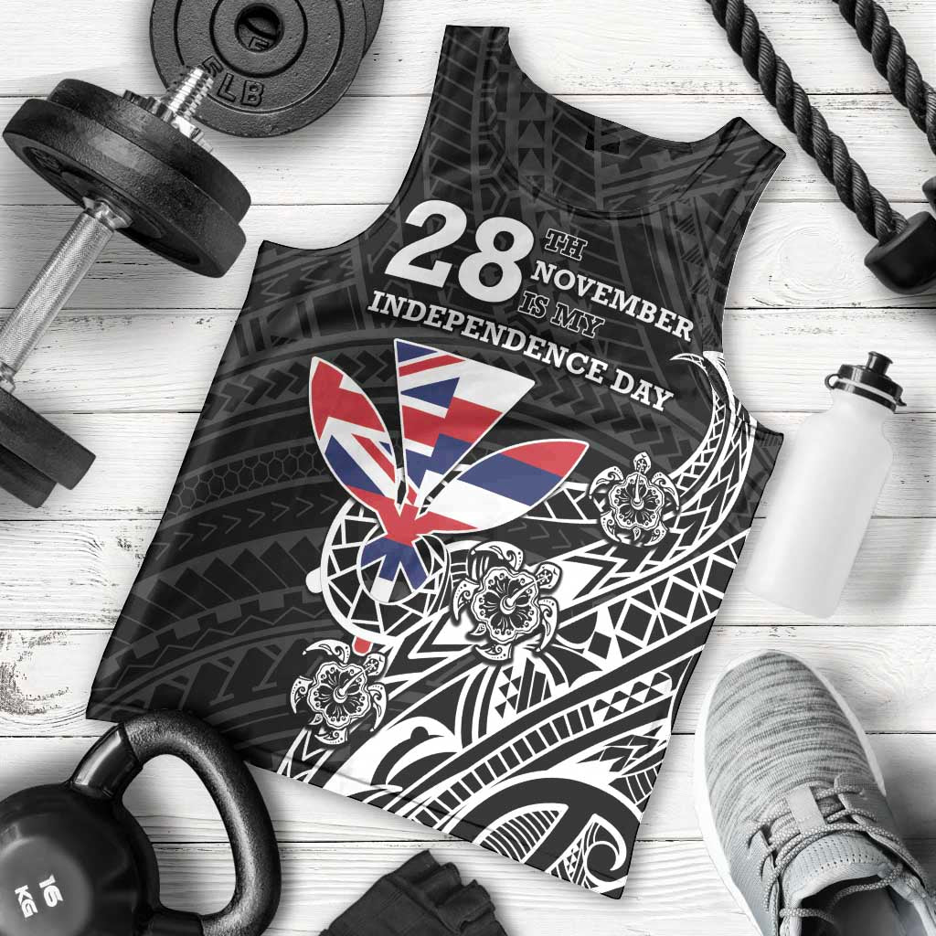 Hawaii November 28th Is My Independence Day Men Tank Top LT05 - Polynesian Pride