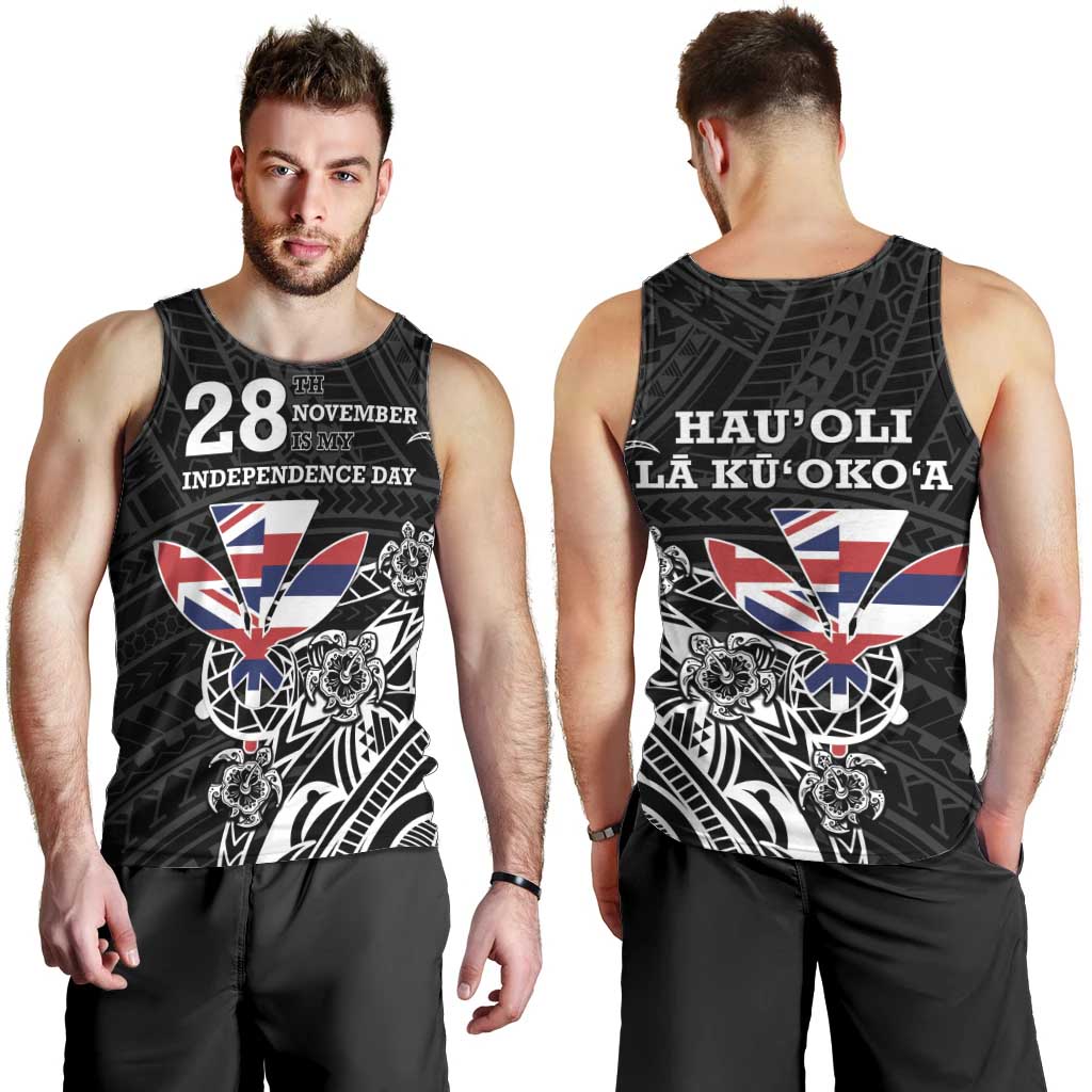 Hawaii November 28th Is My Independence Day Men Tank Top LT05 - Polynesian Pride