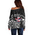 Hawaii November 28th Is My Independence Day Off Shoulder Sweater