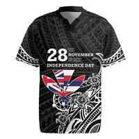 Hawaii November 28th Is My Independence Day Rugby Jersey LT05 Black - Polynesian Pride