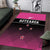 New Zealand Women Cricket Area Rug Pink Simple Style