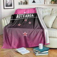 New Zealand Women Cricket Blanket Pink Simple Style LT05 Pink - Polynesian Pride