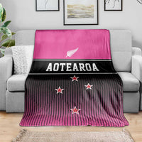 New Zealand Women Cricket Blanket Pink Simple Style LT05 - Polynesian Pride