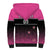 Custom New Zealand Women Cricket Sherpa Hoodie Pink Simple Style