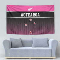 New Zealand Women Cricket Tapestry Pink Simple Style LT05 - Polynesian Pride