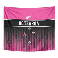 New Zealand Women Cricket Tapestry Pink Simple Style LT05 - Polynesian Pride