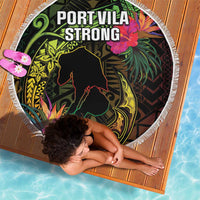 Vanuatu Beach Blanket Be Strong Pray For Port Vila LT05 - Polynesian Pride