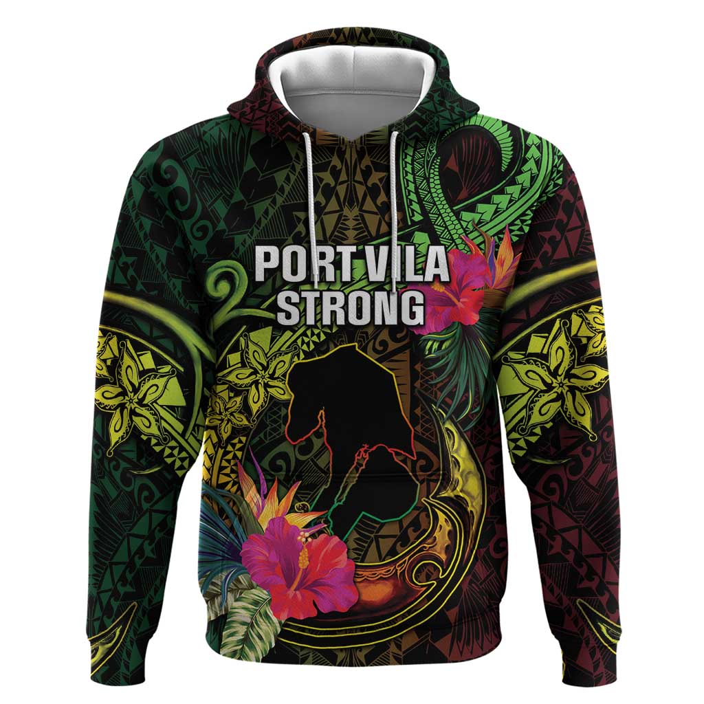 Vanuatu Hoodie Be Strong Pray For Port Vila