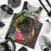 Vanuatu Men Tank Top Be Strong Pray For Port Vila LT05 - Polynesian Pride