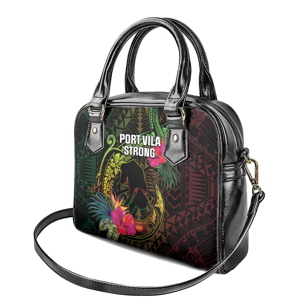 Vanuatu Shoulder Handbag Be Strong Pray For Port Vila LT05 - Polynesian Pride