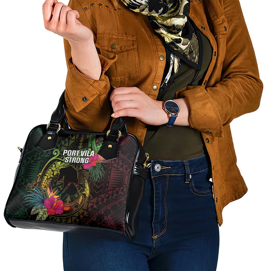 Vanuatu Shoulder Handbag Be Strong Pray For Port Vila LT05 - Polynesian Pride