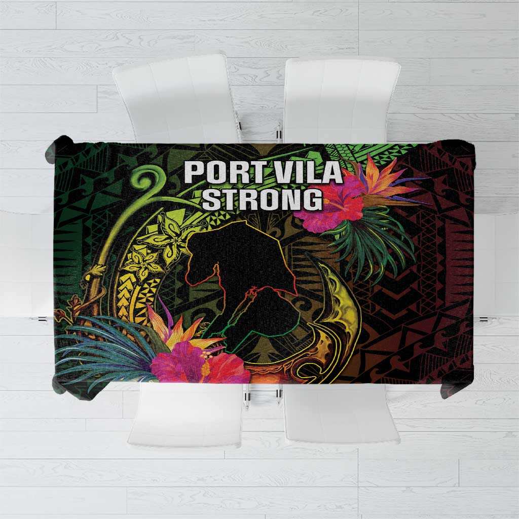 Vanuatu Tablecloth Be Strong Pray For Port Vila