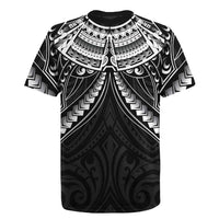 New Zealand Morepork Rugby Jersey Maori Pattern Black LT05 - Polynesian Pride