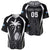 Custom Fiji Rugby Baseball Jersey Fijian Warrior Black