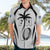 Custom Fiji Rugby Hawaiian Shirt Fijian Warrior White