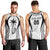 Custom Fiji Rugby Men Tank Top Fijian Warrior White