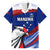 Custom Samoa Rugby Family Matching Short Sleeve Bodycon Dress and Hawaiian Shirt Manuma Ptilinopus Perousii