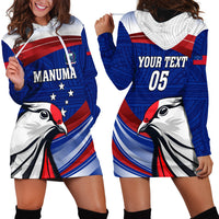 Custom Samoa Rugby Hoodie Dress Manuma Ptilinopus Perousii LT05 - Polynesian Pride