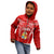 Custom Tonga Rugby Kid Hoodie Kupesi Ngatu Pattern