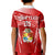 Custom Tonga Rugby Kid Polo Shirt Kupesi Ngatu Pattern