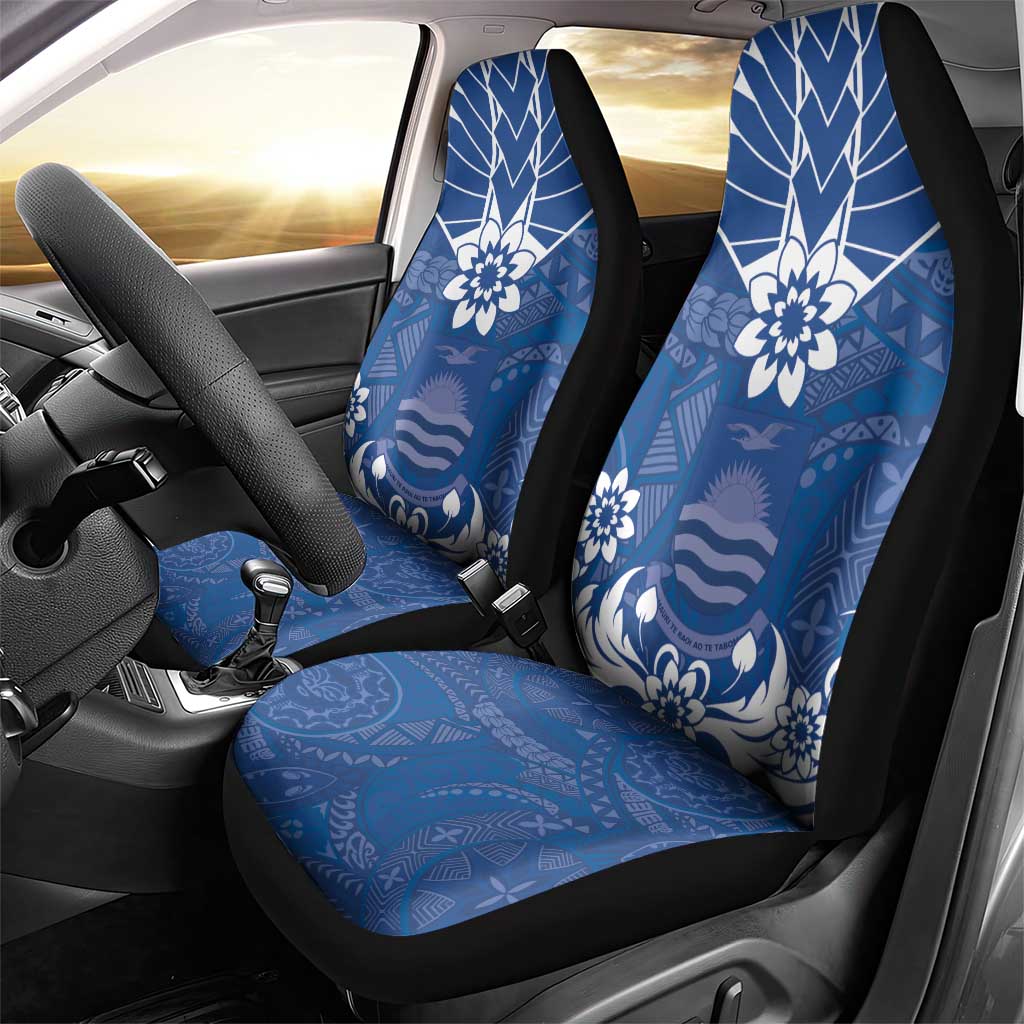Wikin te Taetae ni Kiribati Car Seat Cover Pacific Tapa Pattern LT05 - Polynesian Pride