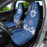 Wikin te Taetae ni Kiribati Car Seat Cover Pacific Tapa Pattern LT05 - Polynesian Pride