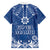 Wikin te Taetae ni Kiribati Family Matching Short Sleeve Bodycon Dress and Hawaiian Shirt Pacific Tapa Pattern
