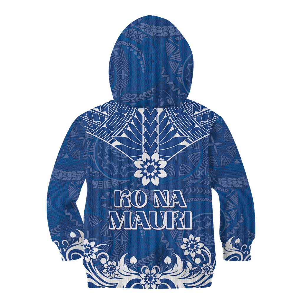 Wikin te Taetae ni Kiribati Kid Hoodie Pacific Tapa Pattern LT05 - Polynesian Pride