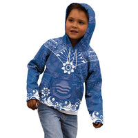 Wikin te Taetae ni Kiribati Kid Hoodie Pacific Tapa Pattern LT05 - Polynesian Pride