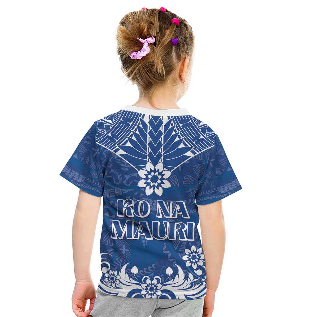 Wikin te Taetae ni Kiribati Kid T Shirt Pacific Tapa Pattern LT05 - Polynesian Pride