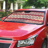 Tonga Language Week Auto Sun Shade Lea Faka-Tonga Everyday LT05 - Polynesian Pride
