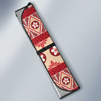 Tonga Language Week Auto Sun Shade Lea Faka-Tonga Everyday LT05 - Polynesian Pride