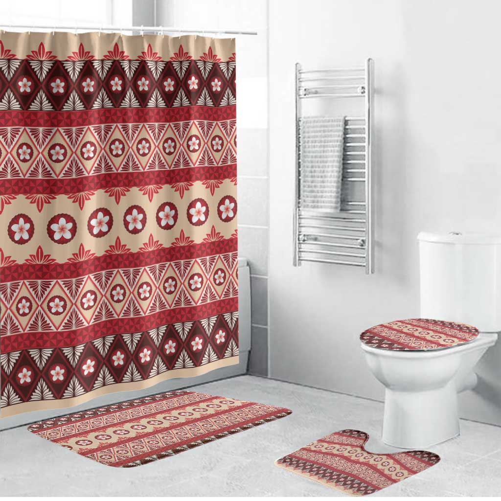 Tonga Language Week Bathroom Set Lea Faka-Tonga Everyday LT05 Bathroom Set (4 pcs) Beige - Polynesian Pride
