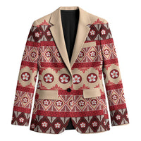 Tonga Language Week Blazer Lea Faka-Tonga Everyday LT05 Unisex Beige - Polynesian Pride