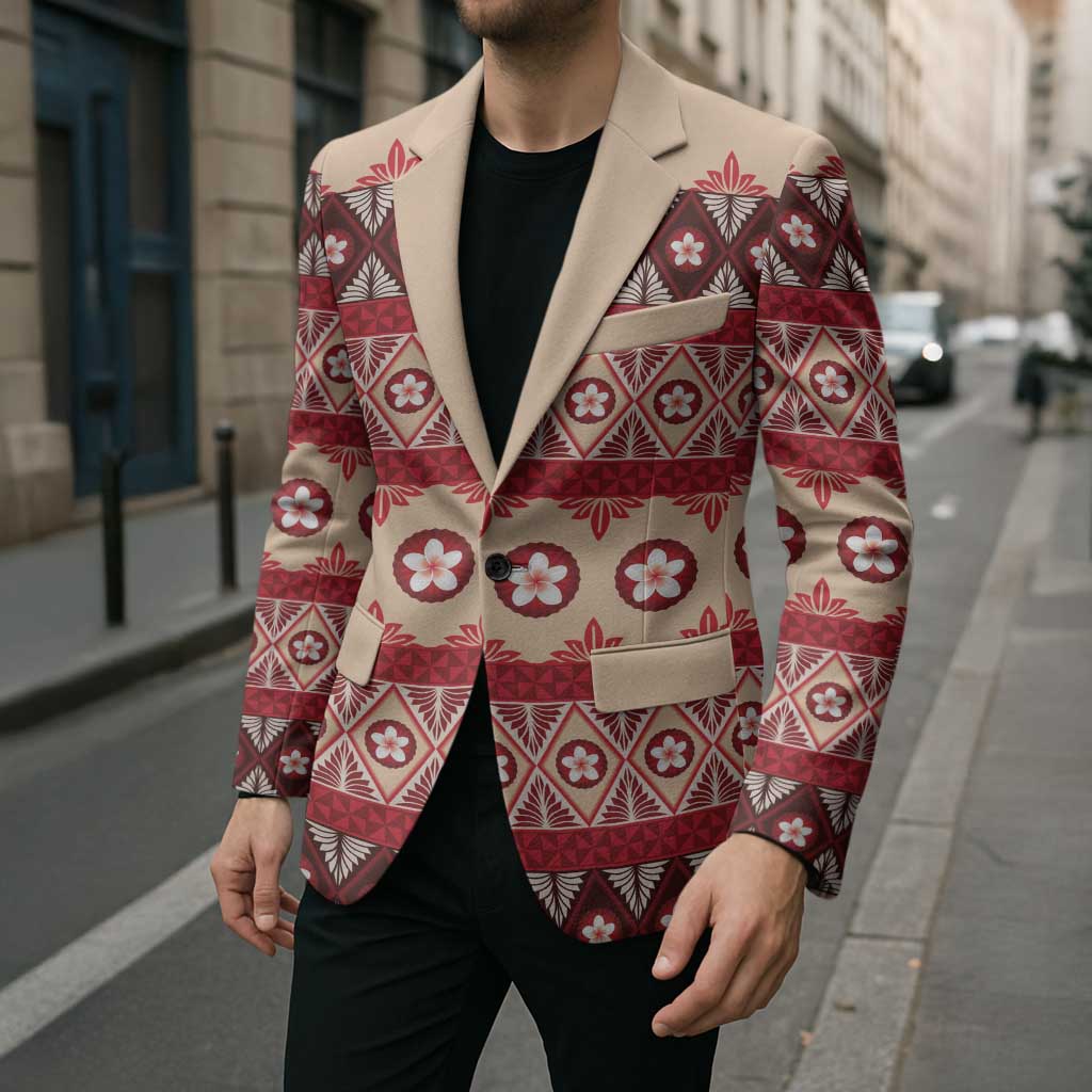 Tonga Language Week Blazer Lea Faka-Tonga Everyday LT05 - Polynesian Pride