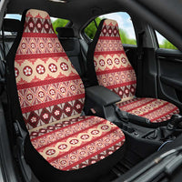 Tonga Language Week Car Seat Cover Lea Faka-Tonga Everyday LT05 One Size Beige - Polynesian Pride