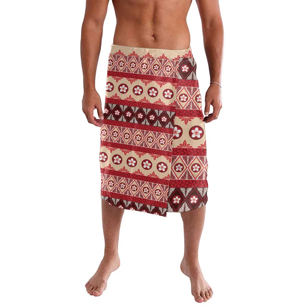 Tonga Language Week Lavalava Lea Faka-Tonga Everyday LT05 Beige - Polynesian Pride