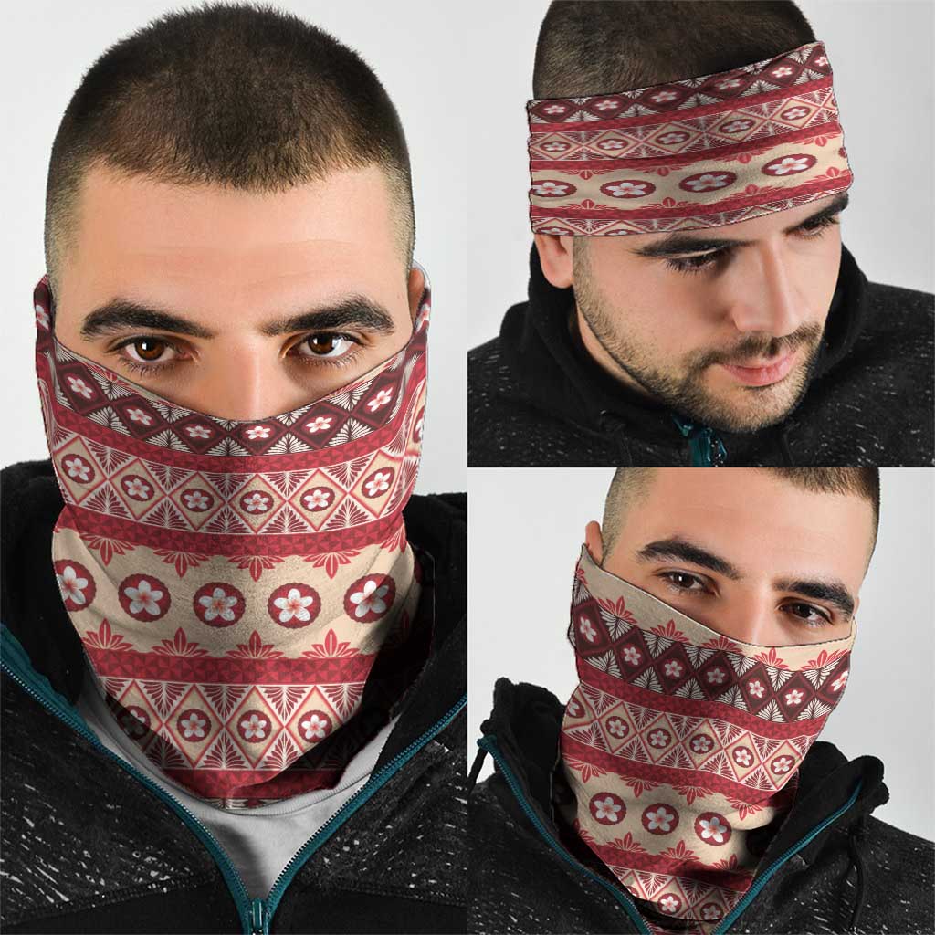 Tonga Language Week Neck Gaiter Lea Faka-Tonga Everyday LT05 - Polynesian Pride