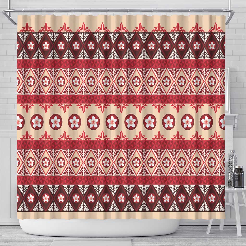 Tonga Language Week Shower Curtain Lea Faka-Tonga Everyday LT05 - Polynesian Pride