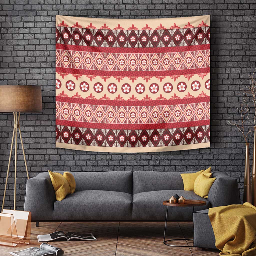 Tonga Language Week Tapestry Lea Faka-Tonga Everyday LT05 Beige - Polynesian Pride