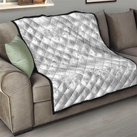 Samoa White Sunday Quilt Samoan Tapa White Hibiscus LT05 - Polynesian Pride