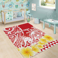 Personalised Tahiti Surfing Area Rug Polynesian Style LT05 - Polynesian Pride