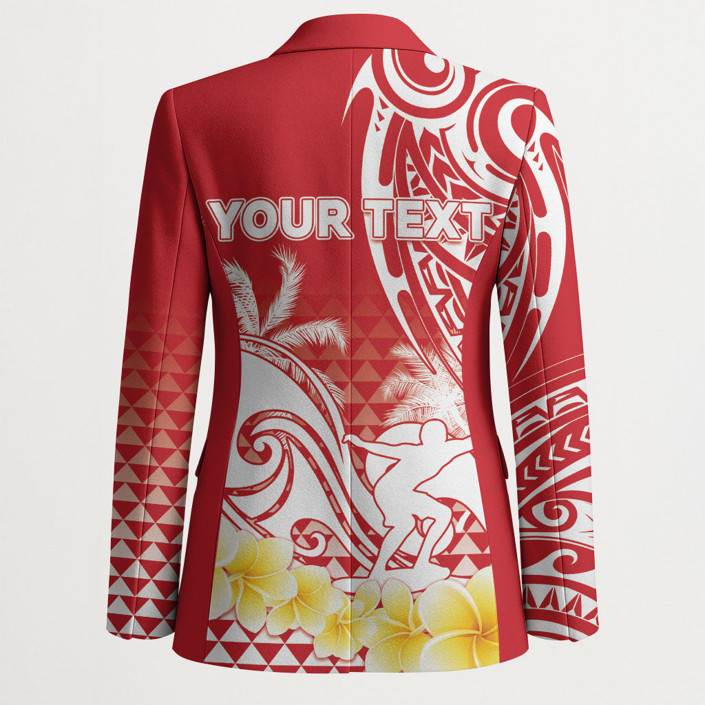 Personalised Tahiti Surfing Blazer Polynesian Style LT05 - Polynesian Pride